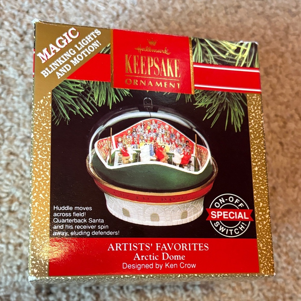 Hallmark Keepsake Ornament - Arctic Dome with Red and Green